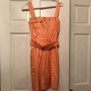 BCBGeneration Orange Cocktail Dress - Size XS
